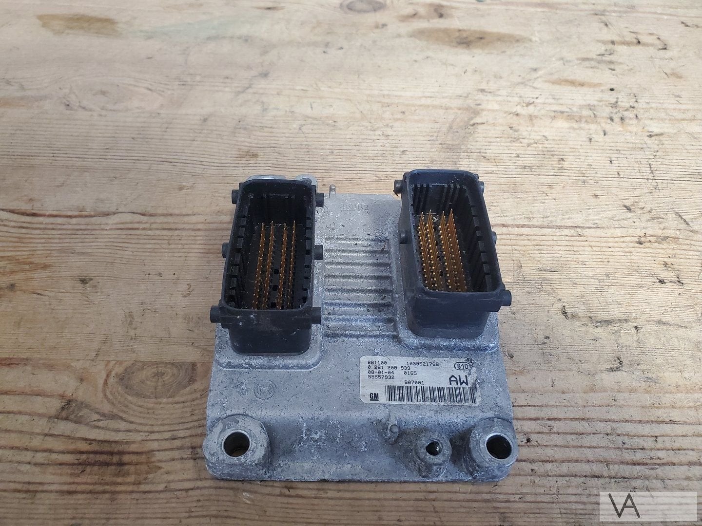 Opel Corsa 2003 -2010 motorcomputer ecu 1.0 benzine 55557932, Auto-onderdelen, Gebruikt, -, -, Opel