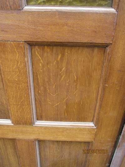332hx187br EIKEN Set dubbele deuren bovenlicht kozijn, Ophalen