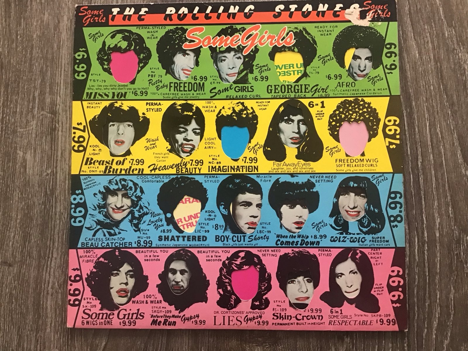 The Rolling Stones - Some Girls LP (1978), Cd's en Dvd's, LP, Gebruikt, Originele persing, Ophalen of Verzenden