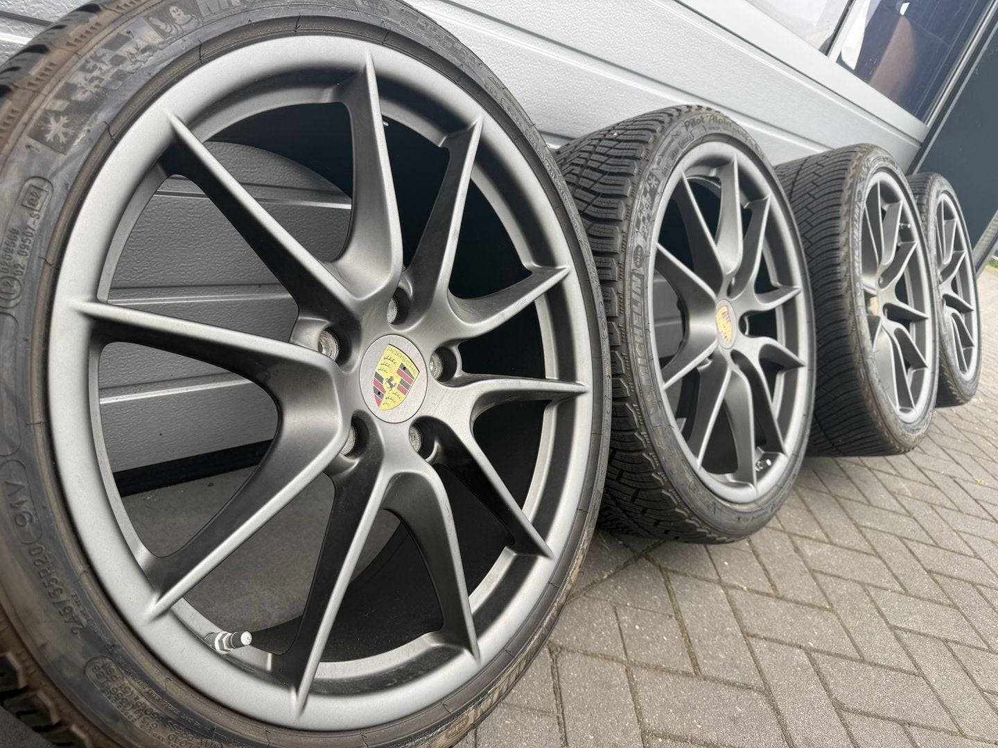 20 inch Porsche Cayman S 982 981 Boxster Spyder velgen, -, -, Banden en Velgen, Ophalen of Verzenden