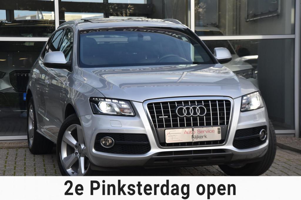 Audi Q5 2.0 TFSI quattro Pro S Line Leder Pano. dak Youngtim, Gebruikt, 4 cilinders, Handgeschakeld, Vierwielaandrijving