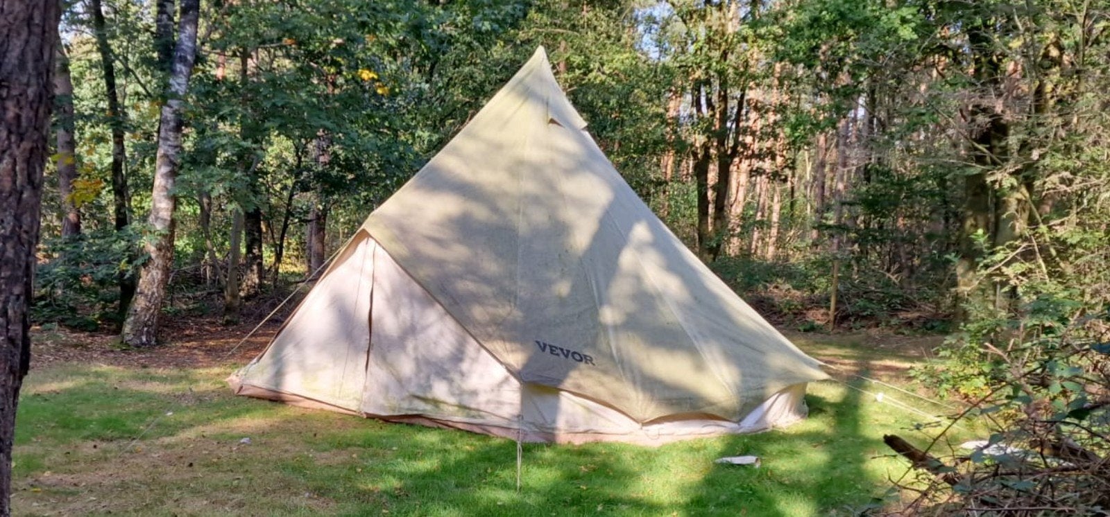 VEVOR 6 m / glampingtent / groepstent – opknapper, Ophalen, Gebruikt, Meer dan 6