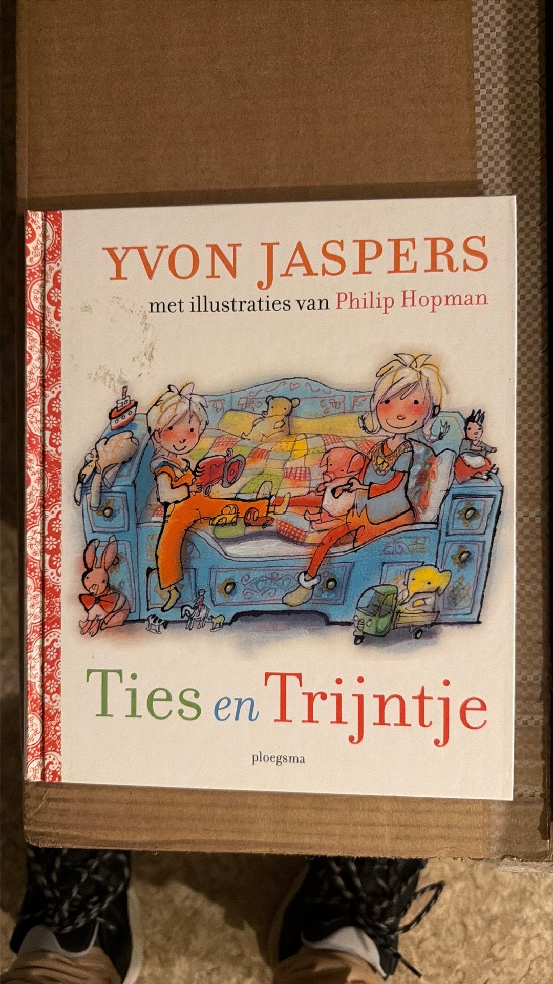 Yvon Jaspers - Ties en Trijntje, Fictie algemeen, Ophalen of Verzenden, Zo goed als nieuw, Yvon Jaspers