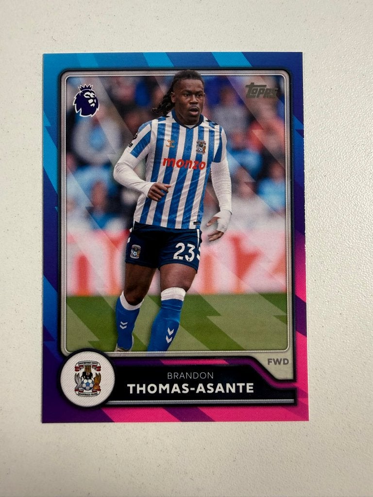 269 Brandon Thomas-Asante PL Parallel Premier League 2026-27, Ophalen of Verzenden, Nieuw, Buitenlandse clubs, Poster, Plaatje of Sticker