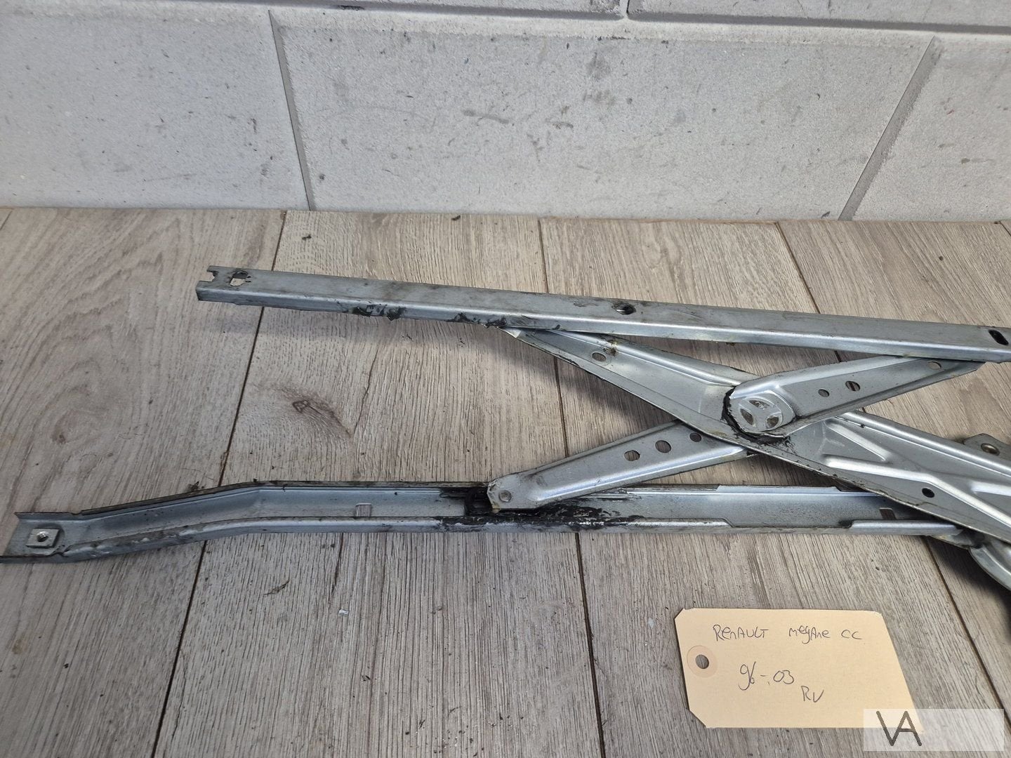 Renault Megane cabrio 1996 - 2003 raammechanisme rechts voor, Gebruikt, -, Renault, -