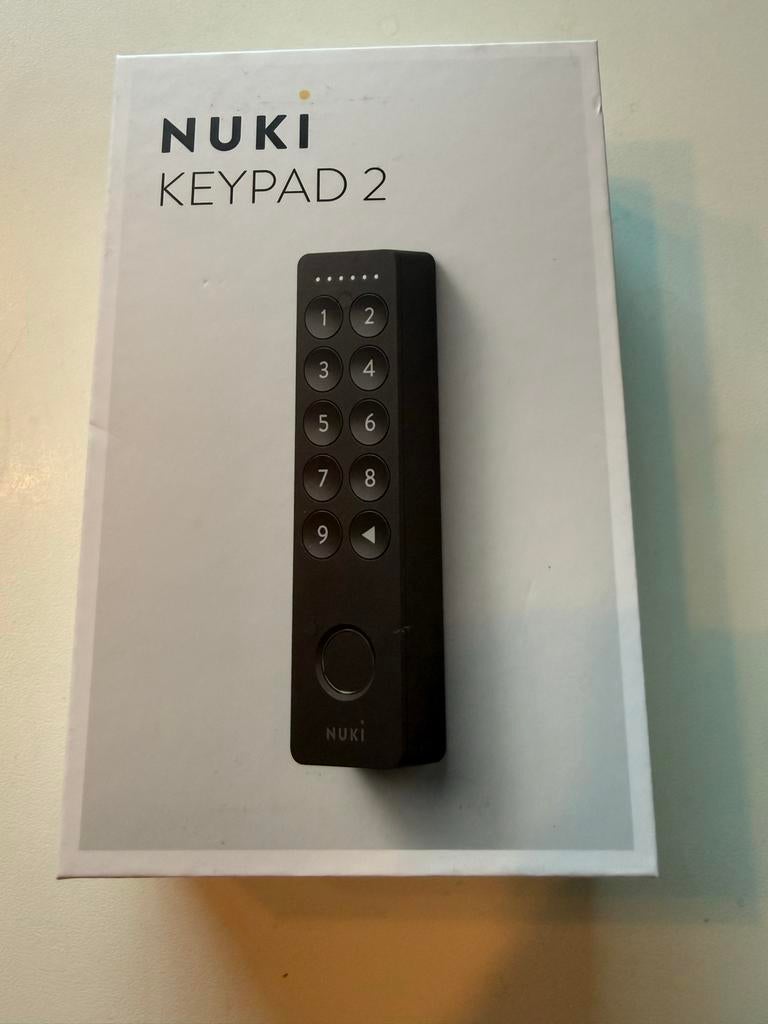 Nuki Keypad 2 - Slimme Toegang via keypad, Ophalen of Verzenden, Zo goed als nieuw, Overige materialen, Overige typen