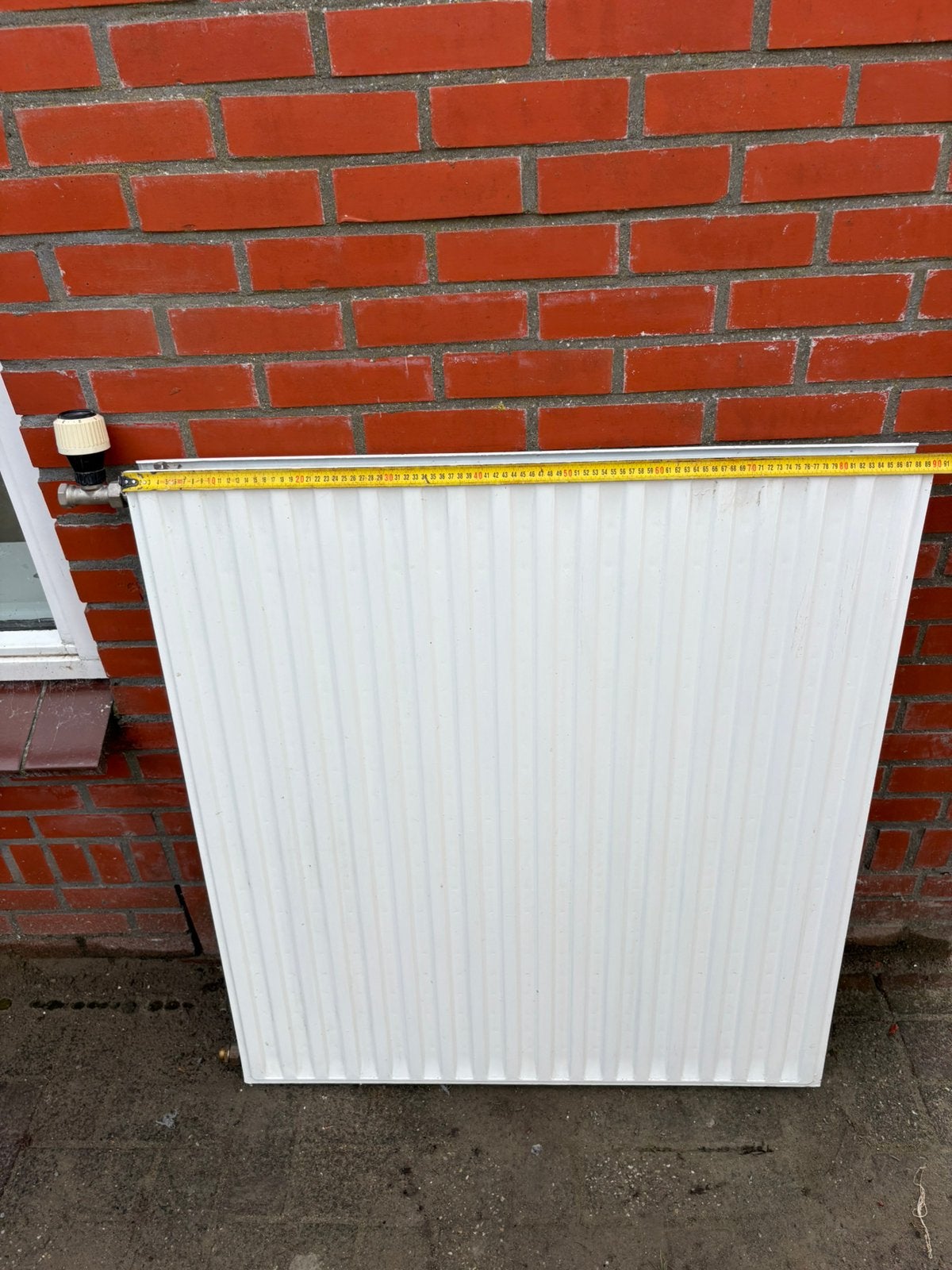 4 dubbelplaats radiatoren, Doe-het-zelf en Verbouw, Ophalen, Gebruikt, Radiator, 30 tot 80 cm