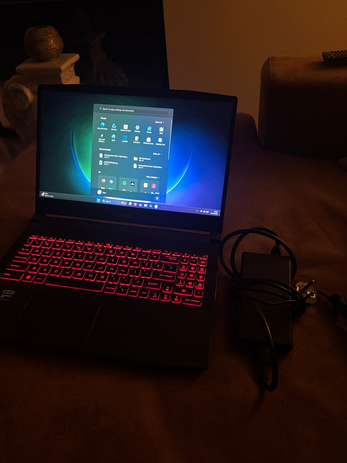 MSI Gaming Laptop - i5-12450H, RTX 3050, 16GB RAM, 512GB SSD, Computers en Software, Windows Laptops, Ophalen, Met videokaart