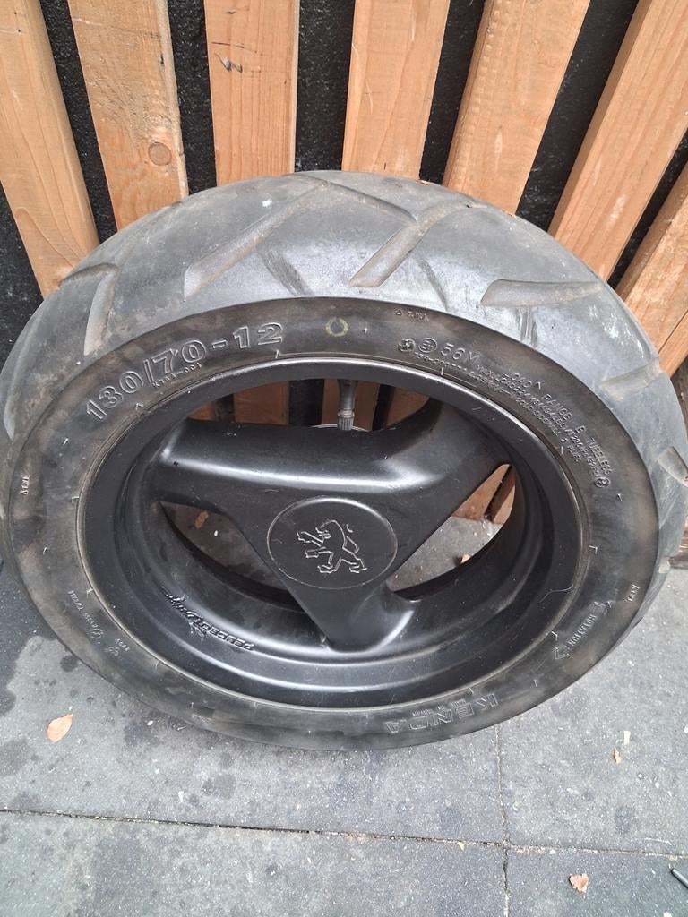 Nette staat set velgen voor peugeot vivacity 2005, Fietsen en Brommers, Brommeronderdelen | Algemeen, Ophalen of Verzenden, Gebruikt