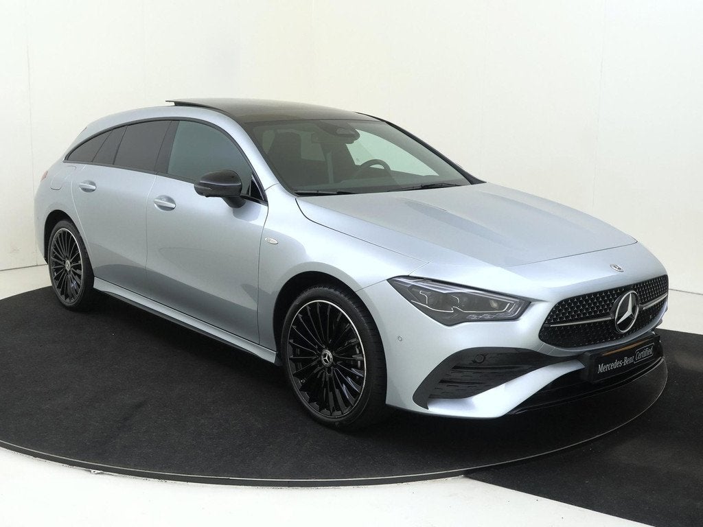 Mercedes-Benz CLA-klasse Shooting Brake 250 e Business Solut, Auto's, CLA, Gebruikt, Leder en Stof, Hybride Elektrisch/Benzine