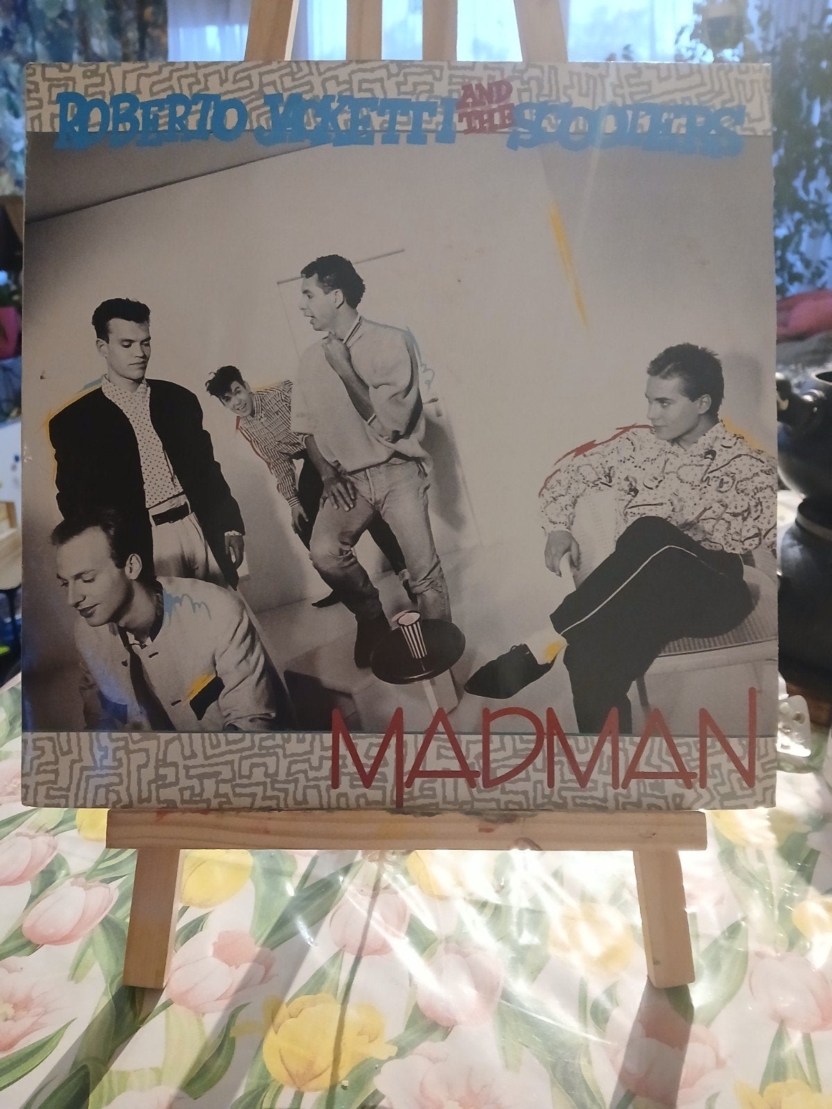Roberto Jacketti & The Scooters - Madman LP, LP, Gebruikt, Pop, Ophalen of Verzenden