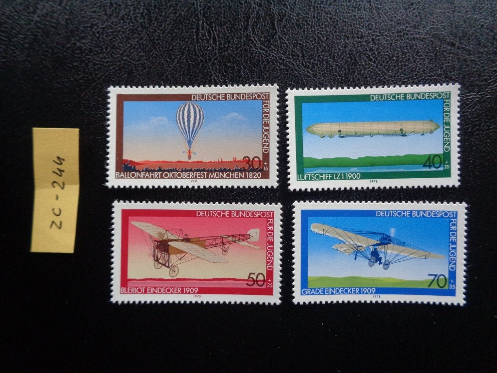 brd - luchtvaart / postfris 1978 (zc-244), Ophalen of Verzenden, BRD, Postfris