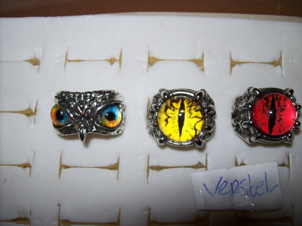 Ringen Zilvertint Metaal Aparte modellen verstelb / 2 v 8,00, Sieraden, Tassen en Uiterlijk, Ringen, 20 of groter, Nieuw, Dame of Heer