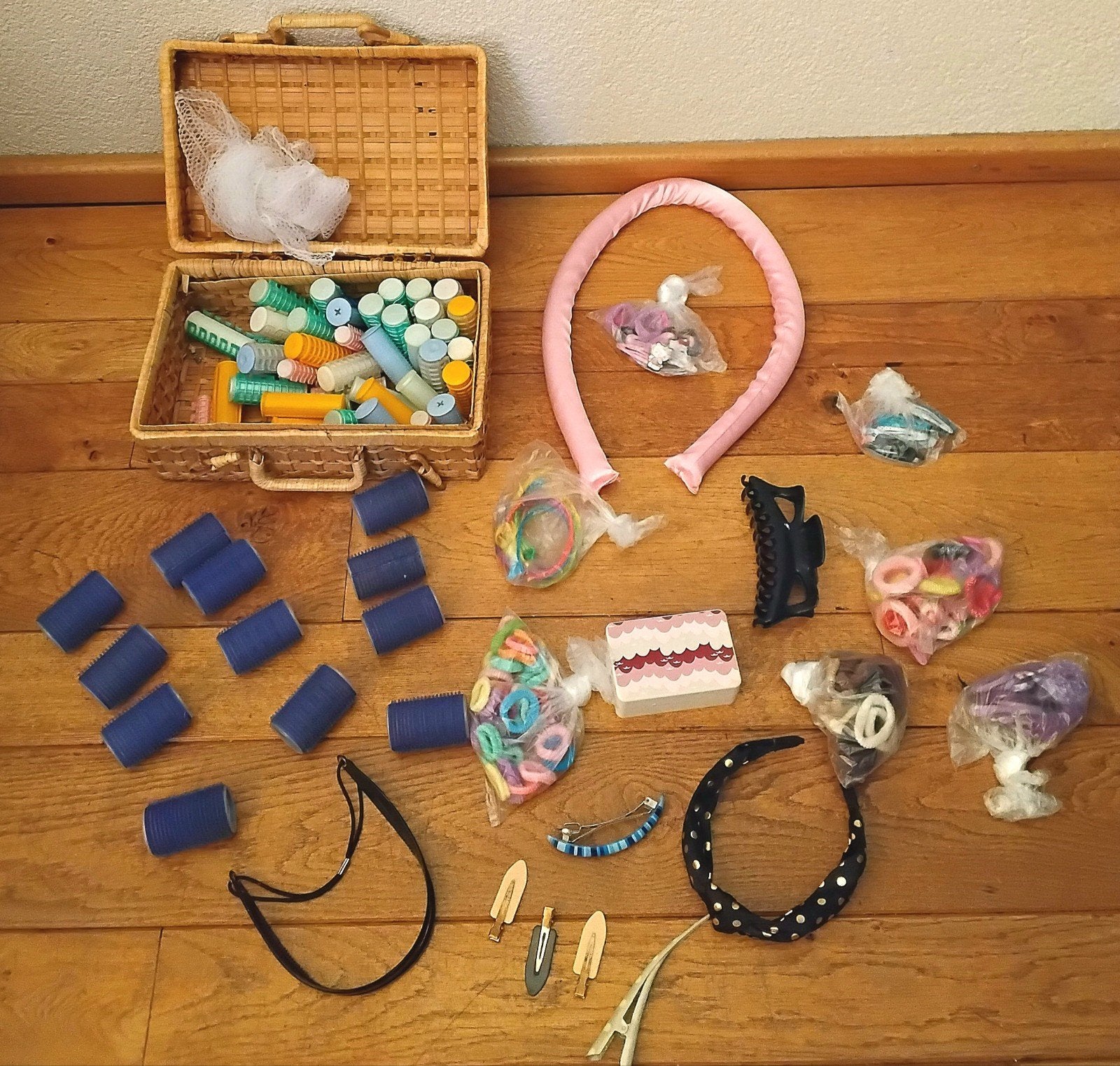 Groot set haaraccessoires, Sieraden, Tassen en Uiterlijk, Ophalen of Verzenden, Gebruikt, Haarspeld