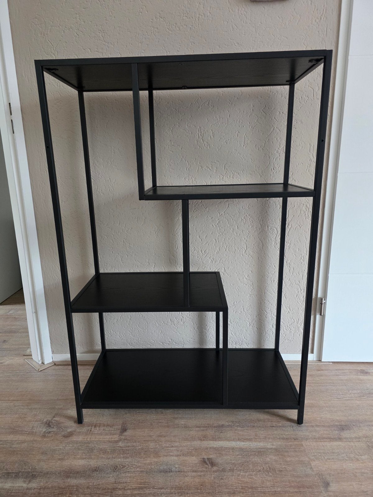 zwarte vakkenkast, Ophalen, 100 tot 150 cm, Zo goed als nieuw, 25 tot 50 cm