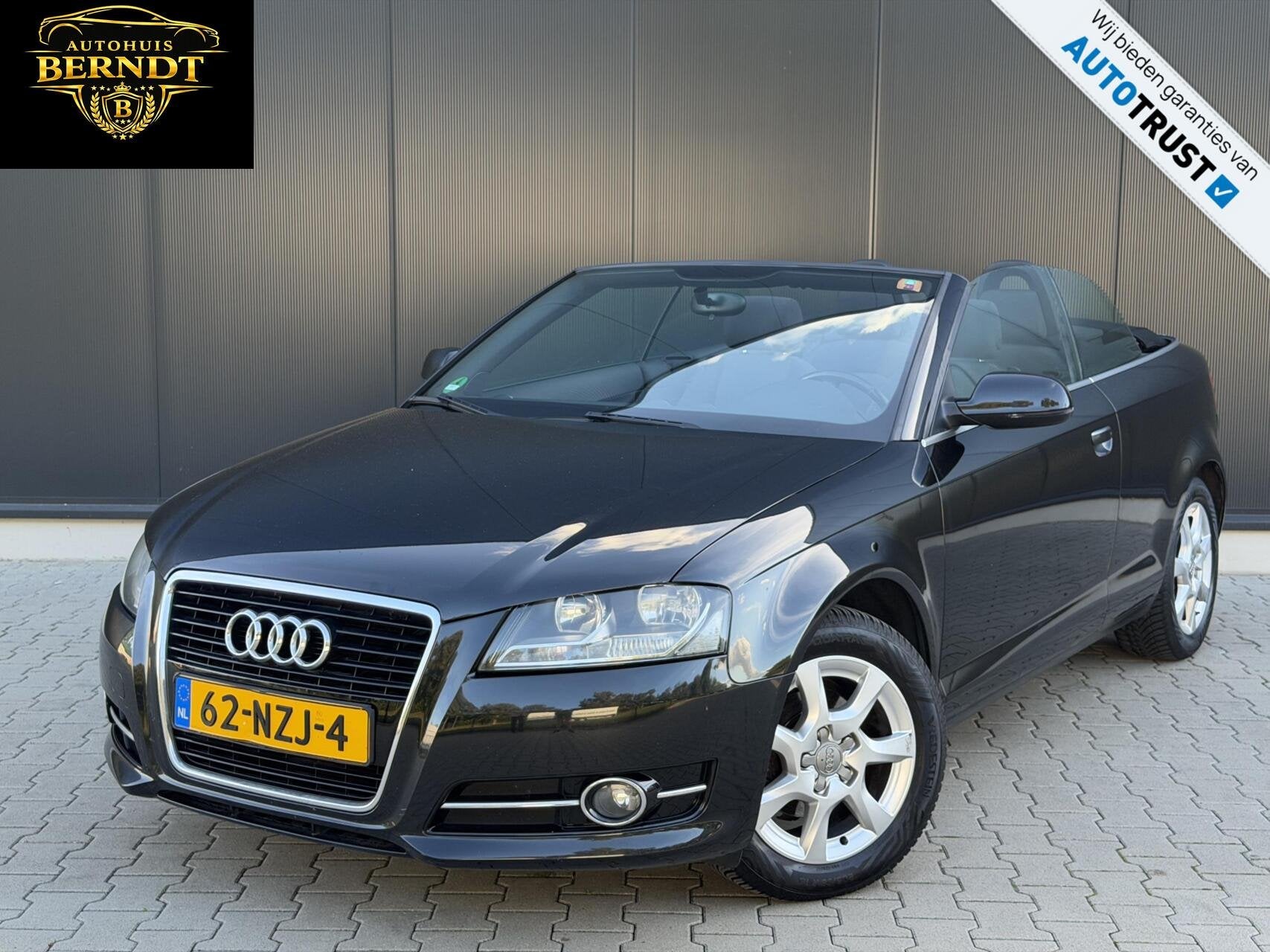 Audi A3 Cabriolet 1.2 TFSI Attraction Pro Trekhaak cruise, Auto's, Voorwielaandrijving, Euro 5, Stof, Gebruikt