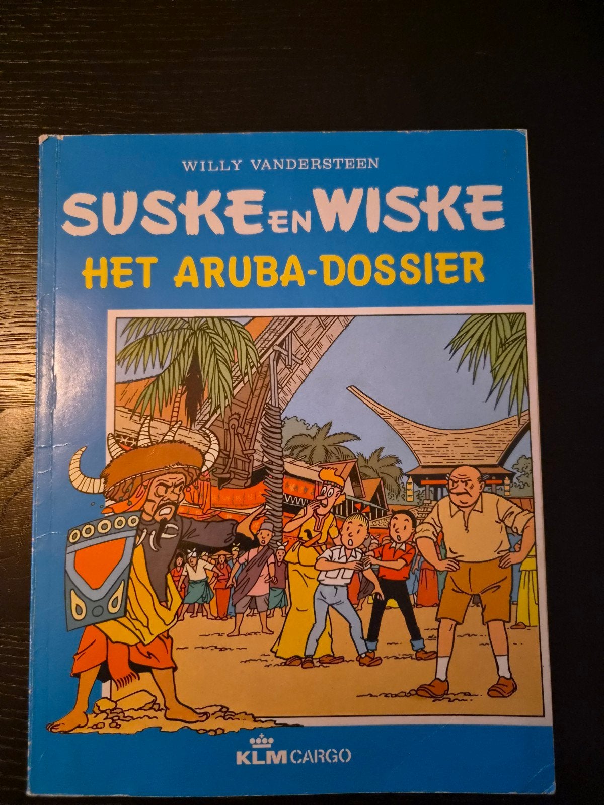 Suske en Wiske - Het Aruba-Dossier (KLM misdruk), Eén stripboek, Ophalen of Verzenden, Zo goed als nieuw, Willy Vandersteen