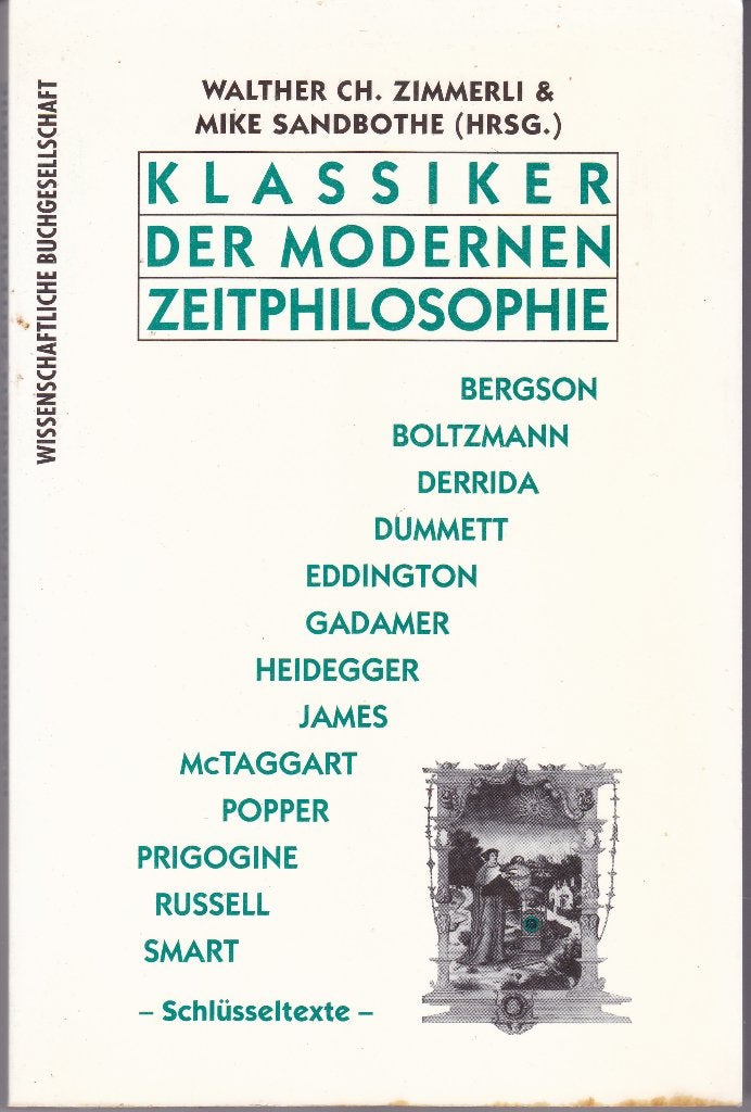 Klassiker der modernen Zeitphilosophie, Boeken, Ophalen of Verzenden, Zo goed als nieuw