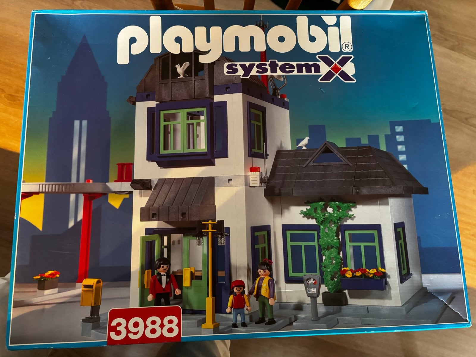 Playmobil System X Politiebureau 3988 met uitbreiding, Ophalen of Verzenden, Gebruikt