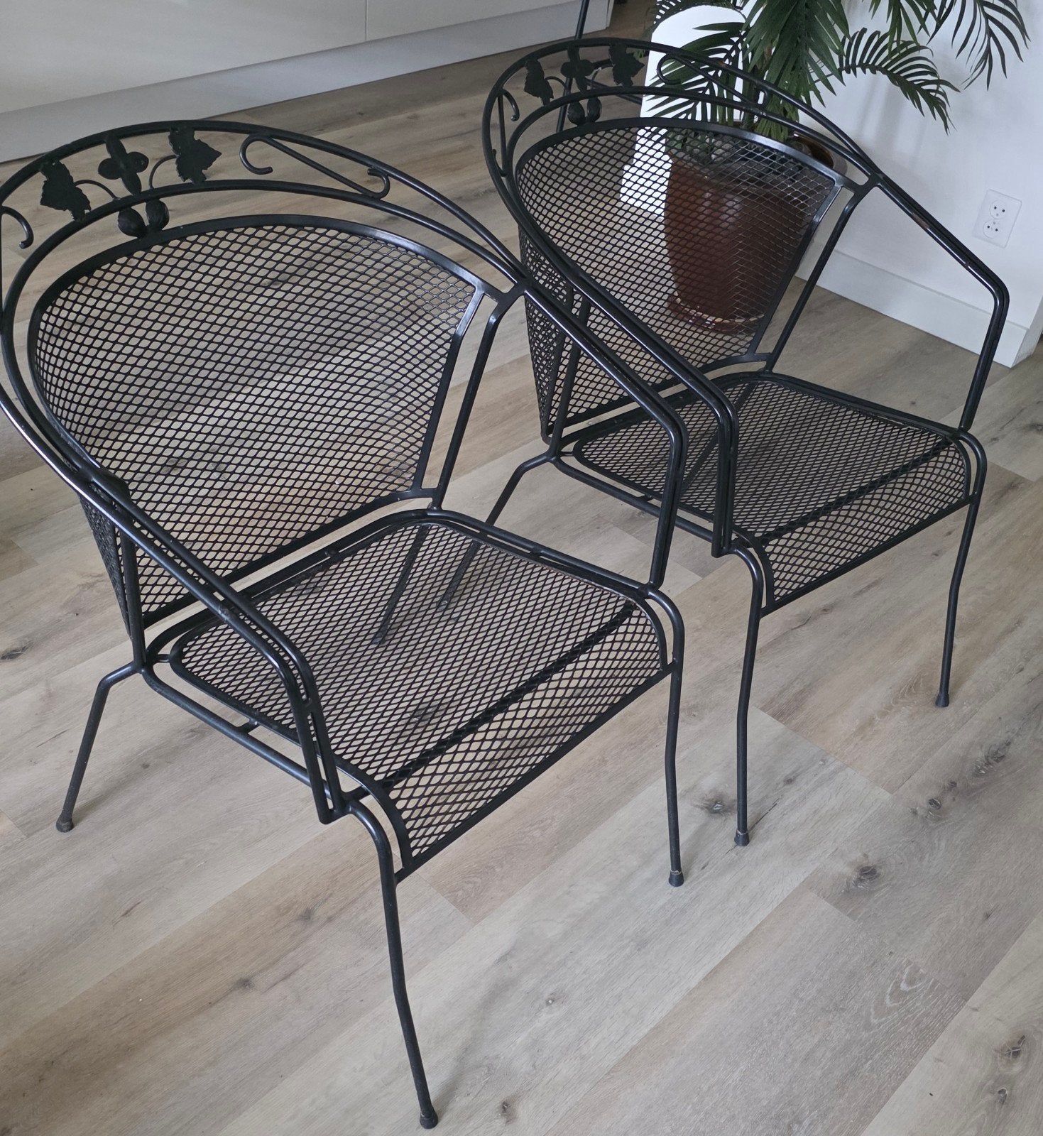 2 Royal Garden tuinstoelen, Tuin en Terras, Tuinstoelen, Ophalen, Metaal