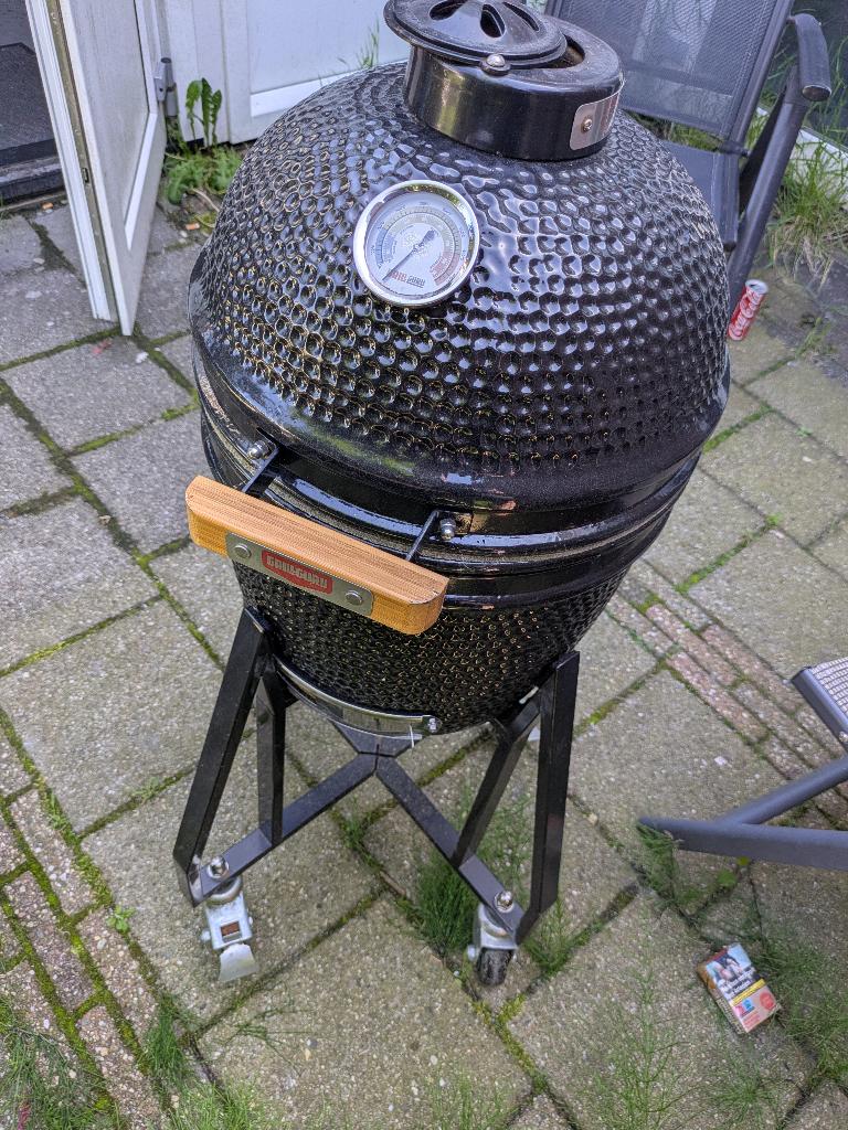 Grill Guru compact kamado bbq, Tuin en Terras, Ophalen, Zo goed als nieuw, Grill Guru