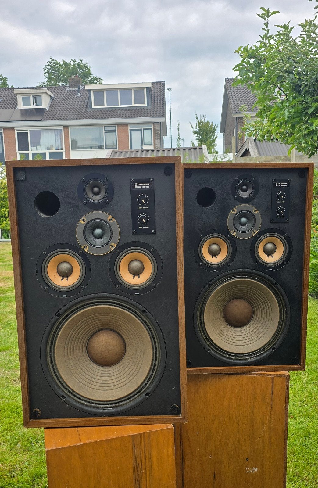Pioneer CS-820 Vintage Luidsprekers - Krachtig Geluid
