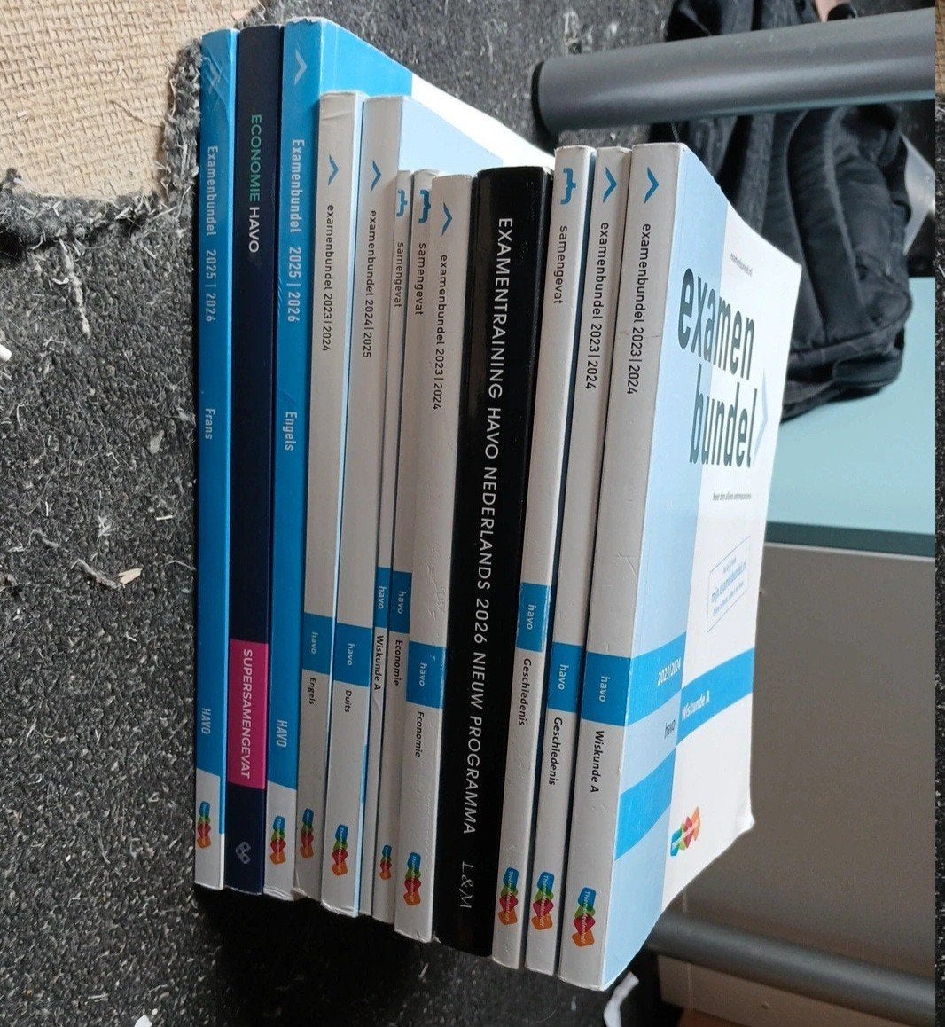 HAVO examenbundels, Ophalen of Verzenden, Zo goed als nieuw, Overige onderwerpen