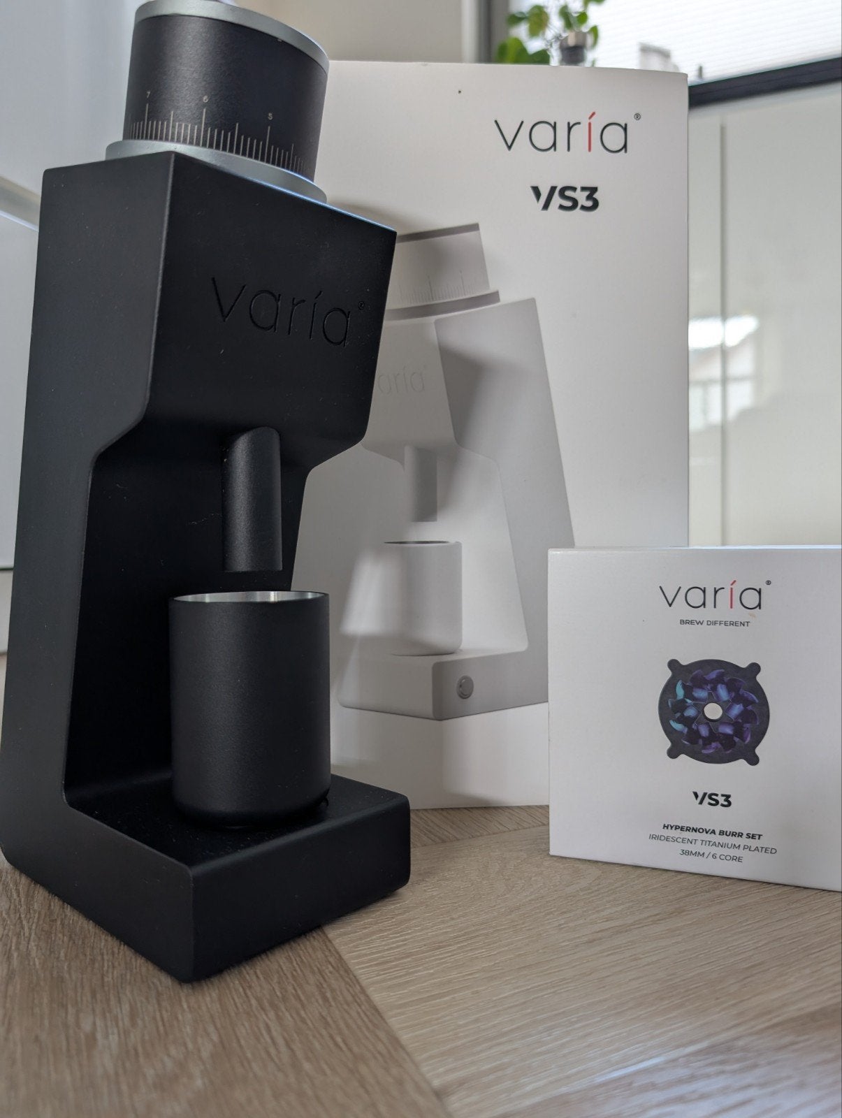 Varia VS3 (gen 2) + Hypernova Burrs, Ophalen of Verzenden