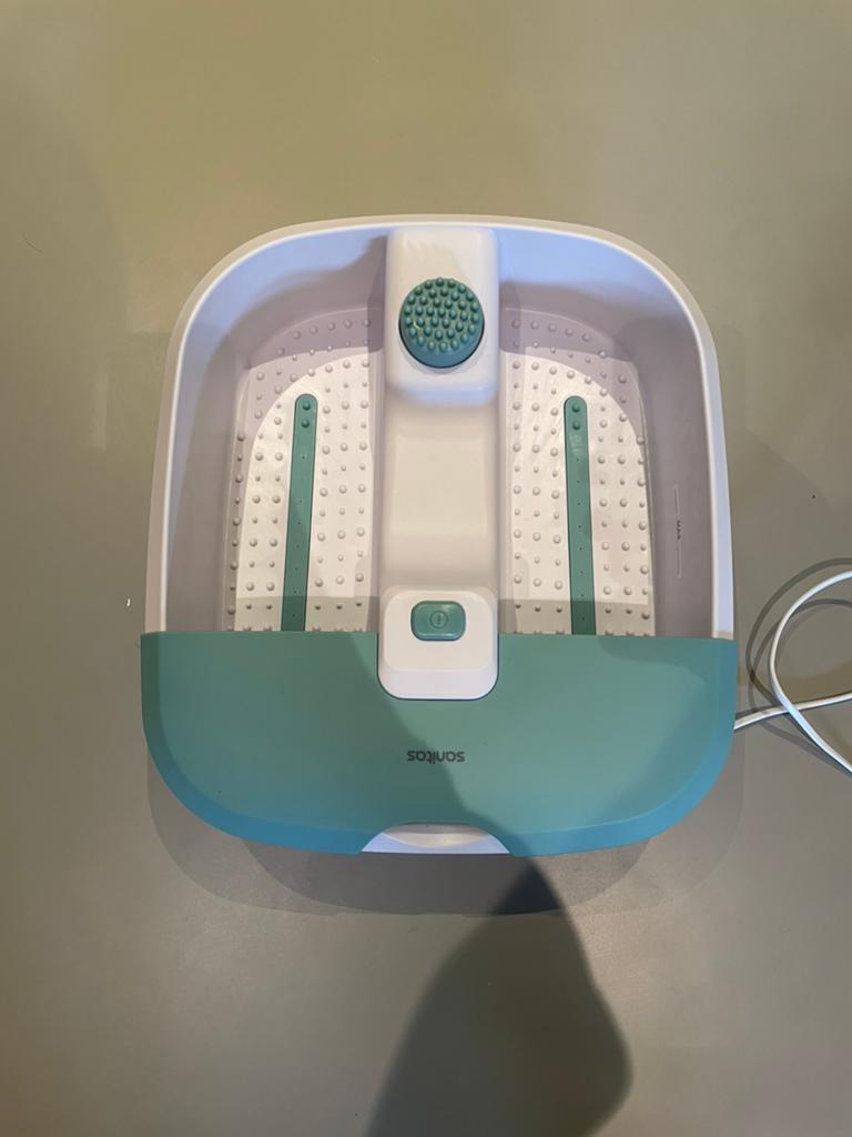 Voetbad met bubbelmassage, Ophalen, Zo goed als nieuw, Hand- en Voetverzorging