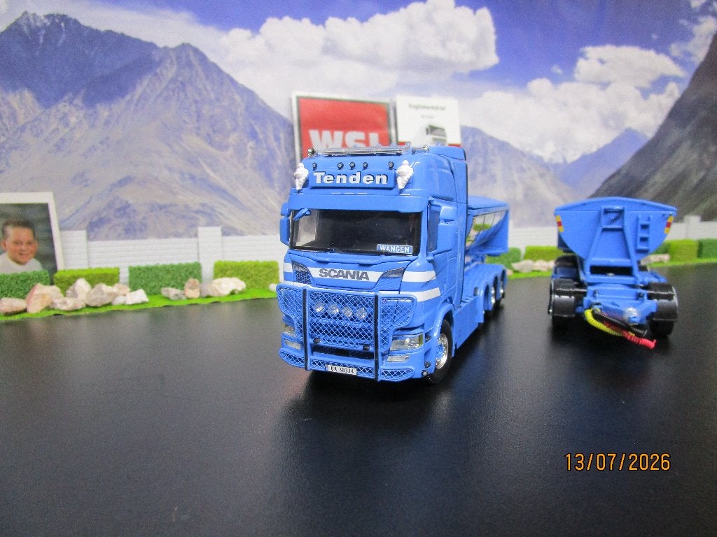 01-3603 tenden scania r highline 8x2 wsi, Hobby en Vrije tijd, Modelauto's | 1:50, Ophalen of Verzenden, Nieuw, Bus of Vrachtwagen