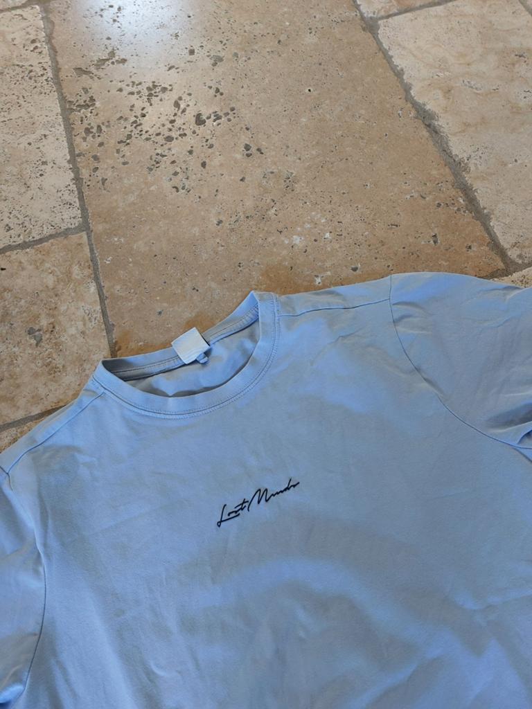 Lost Minds Heren T-shirt Maat S, Blauw, Lost Minds, Ophalen of Verzenden, Zo goed als nieuw