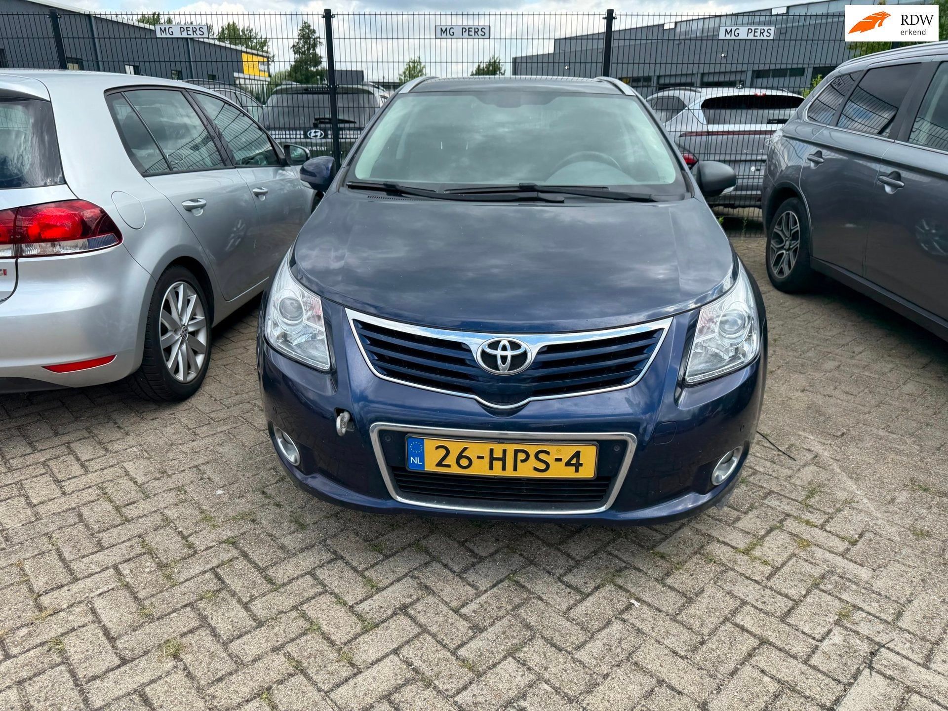 Toyota Avensis Wagon 1.8 VVTi Panoramic Business (AUTO START, Auto's, 4 cilinders, Blauw, Origineel Nederlands, Handgeschakeld