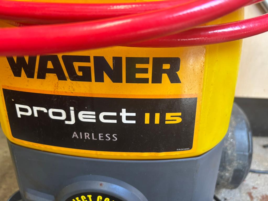 Wagner 115 spuitmachine defect gaat wal aan maar spuit niet, Ophalen, Zo goed als nieuw