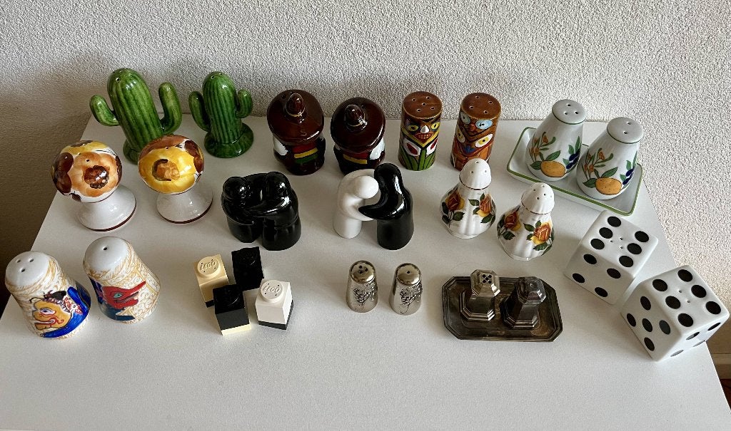 Mooie collectie peper en zout stelletjes, Ophalen of Verzenden, Huis en Inrichting