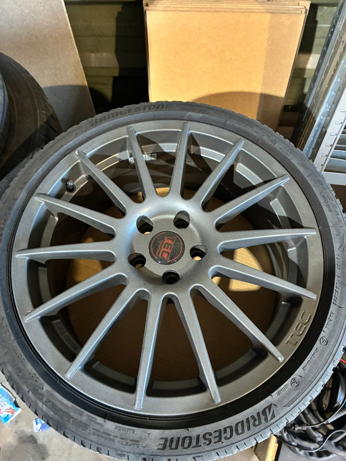 TEC as2 gunmetal matt 5x108, Ophalen, Gebruikt