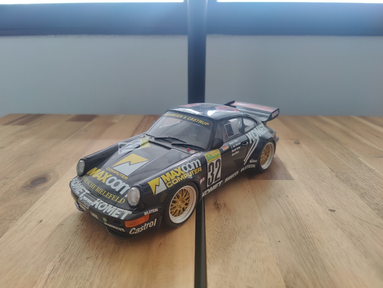 Porsche 911 (964) RSR 1:18 GT-spirit, Hobby en Vrije tijd, Ophalen of Verzenden, Gebruikt, Overige merken