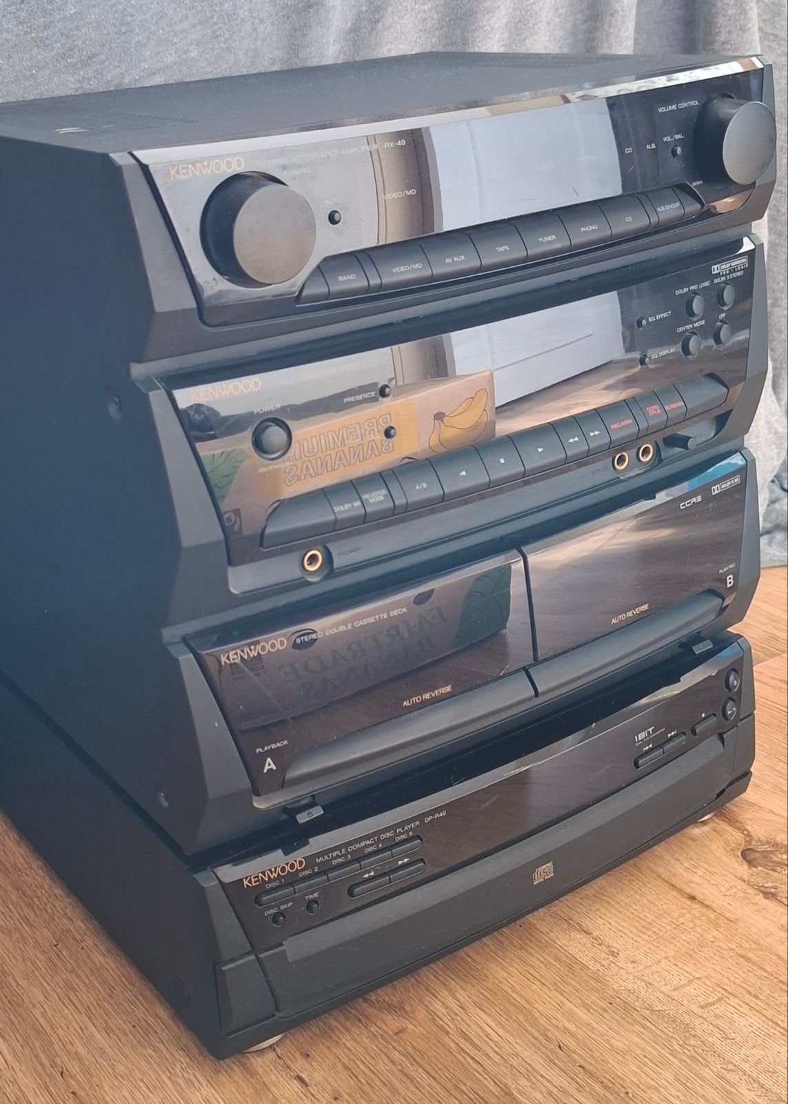 Kenwood stereo + Bose boxen, Ophalen, Zo goed als nieuw, Overige merken