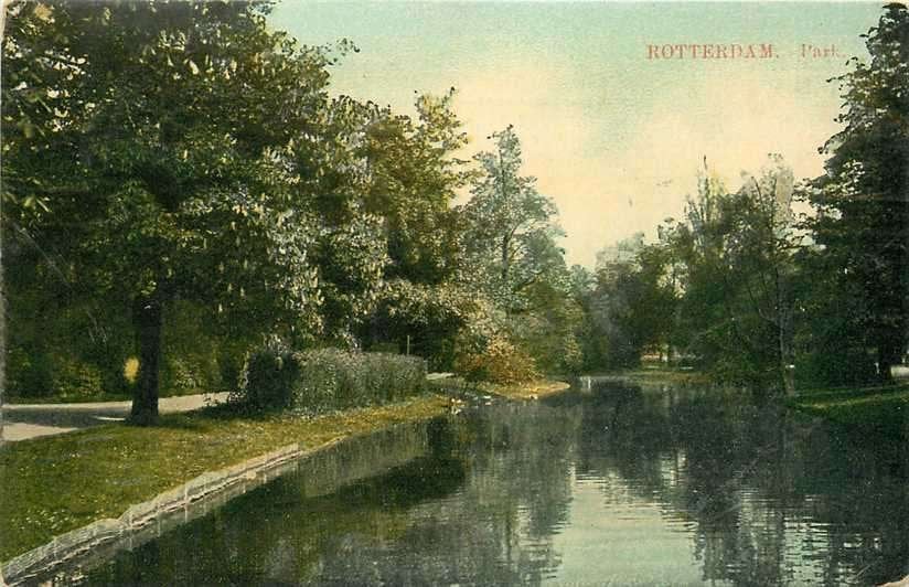 380-869-037 Rotterdam Park, Verzenden, Voor 1920, Zuid-Holland