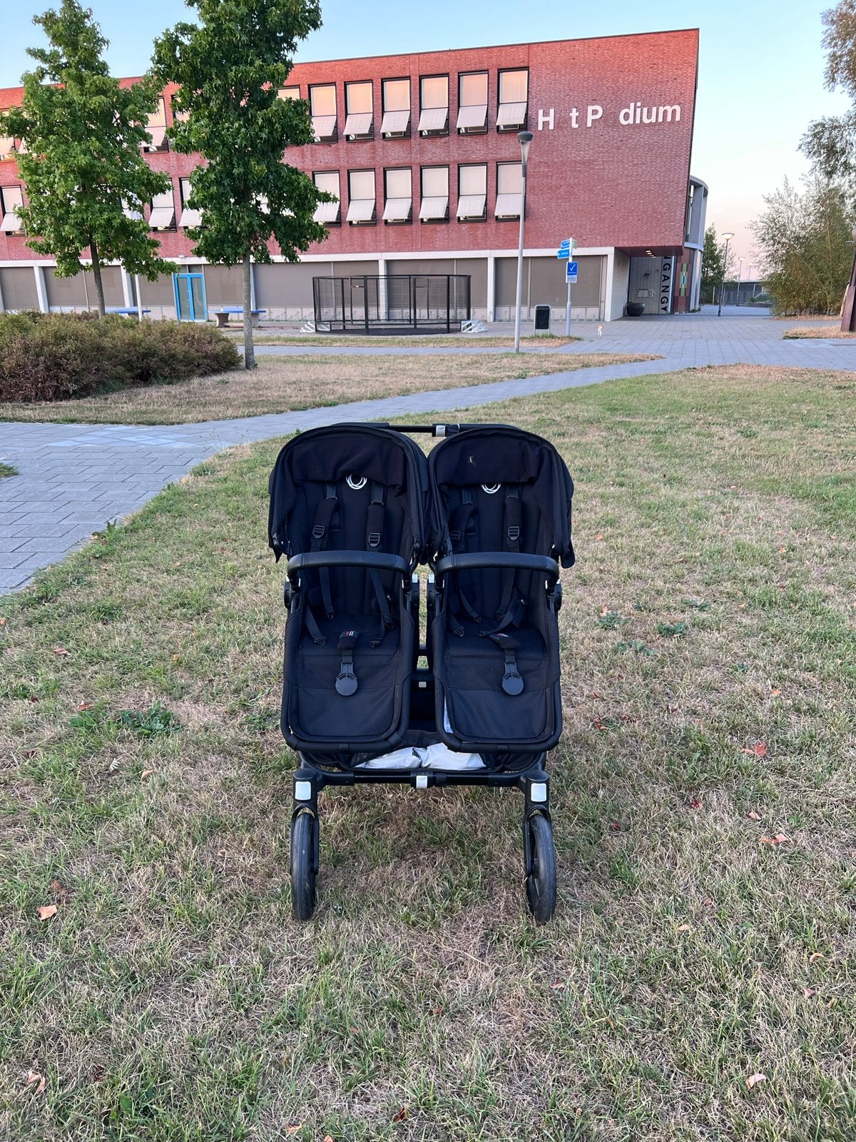 Bugaboo Donkey 5 Duo kinderwagen met accessoires, Ophalen, Gebruikt, Combiwagen, Duowagen