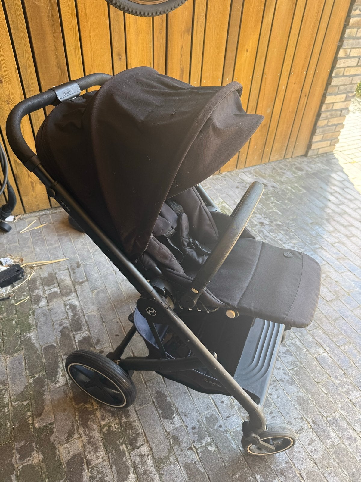 Cybex Balios S Lux-3 Kinderwagen - Moon Black, Kinderen en Baby's, Kinderwagens en Combinaties, Zo goed als nieuw, Kinderwagen
