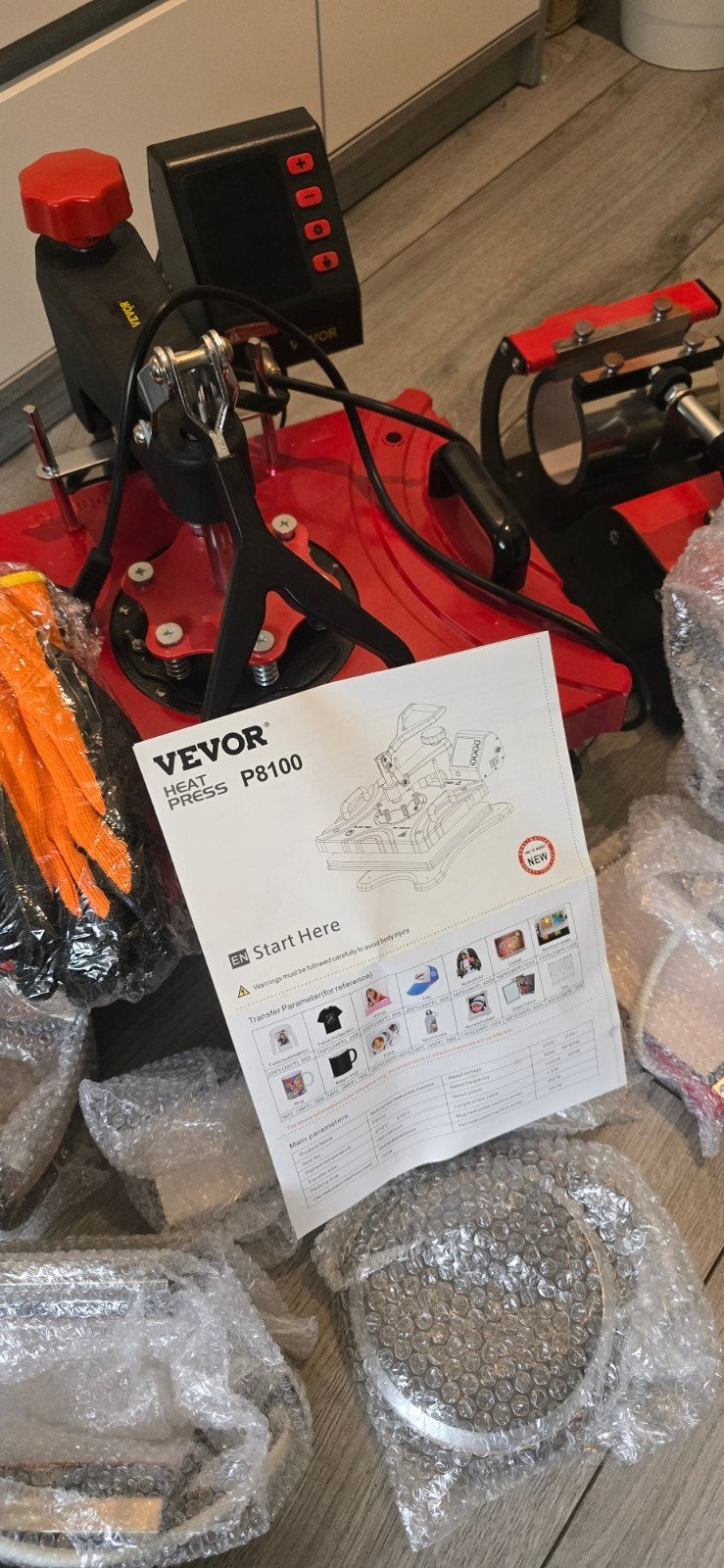 Vevor hittepers., Ophalen, Zo goed als nieuw