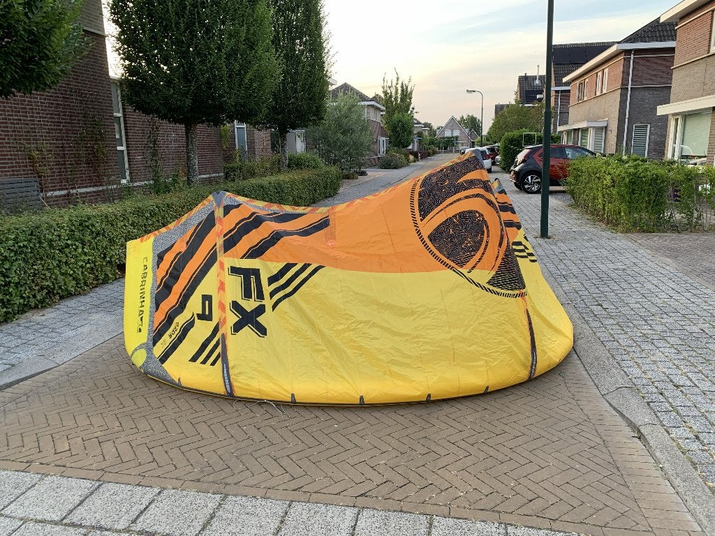 kite Cabrinha FX 9 mtr, 9 m², Geen board, Ophalen of Verzenden, Zo goed als nieuw