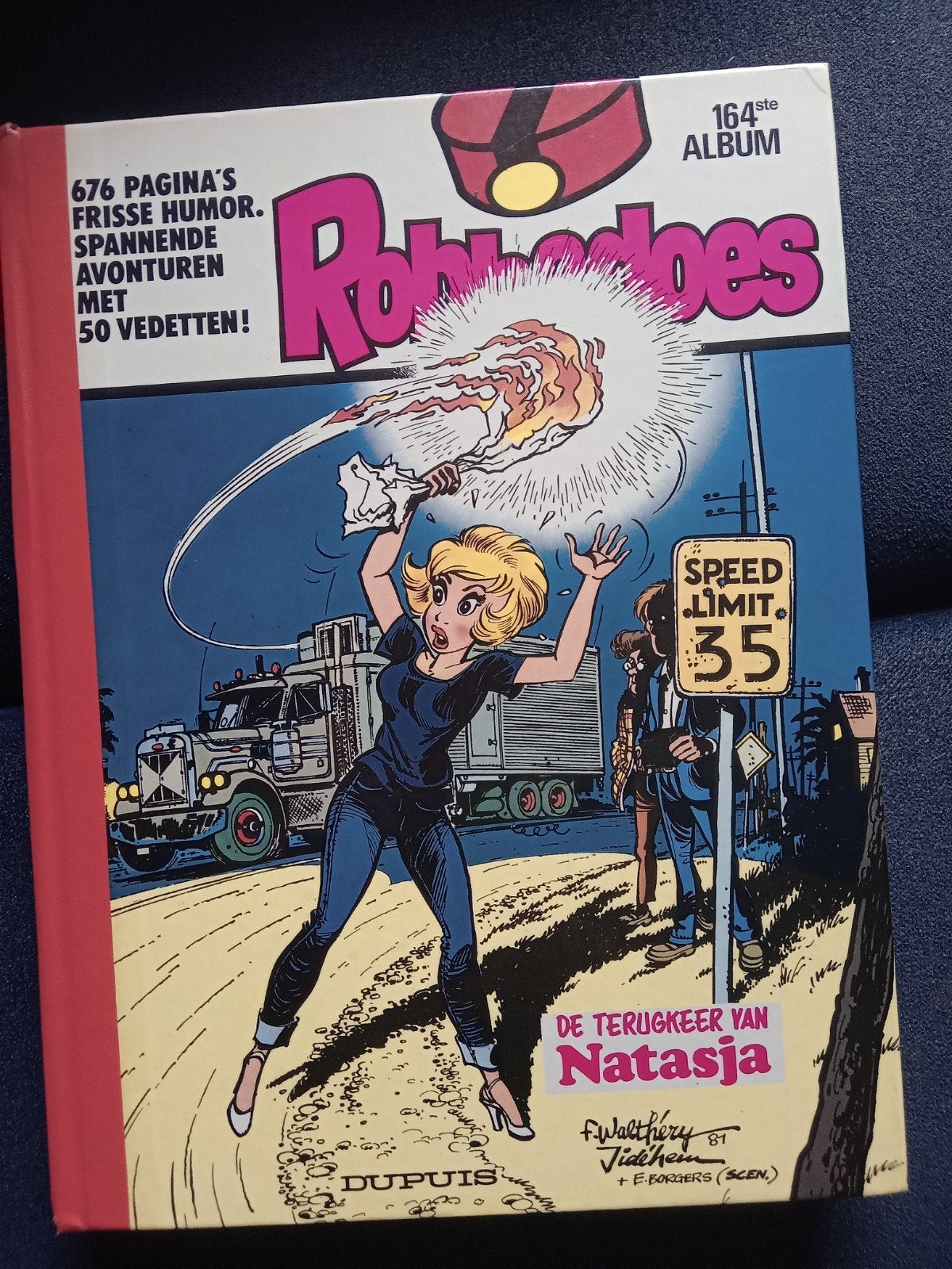 Robbedoes 164ste Album: De Terugkeer van Natasja, Boeken, Stripboeken, Gelezen, Eén stripboek, Ophalen of Verzenden, Verschilde Auteur