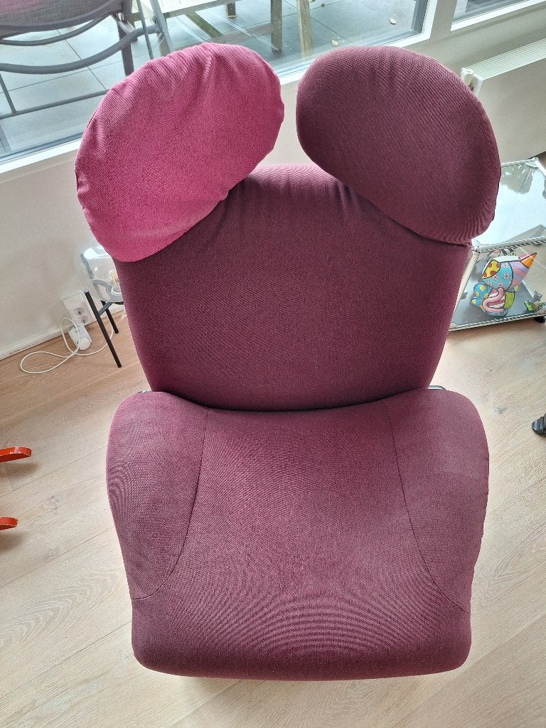 Wink chair paars-rood, Ophalen, Gebruikt, Design, Kunststof