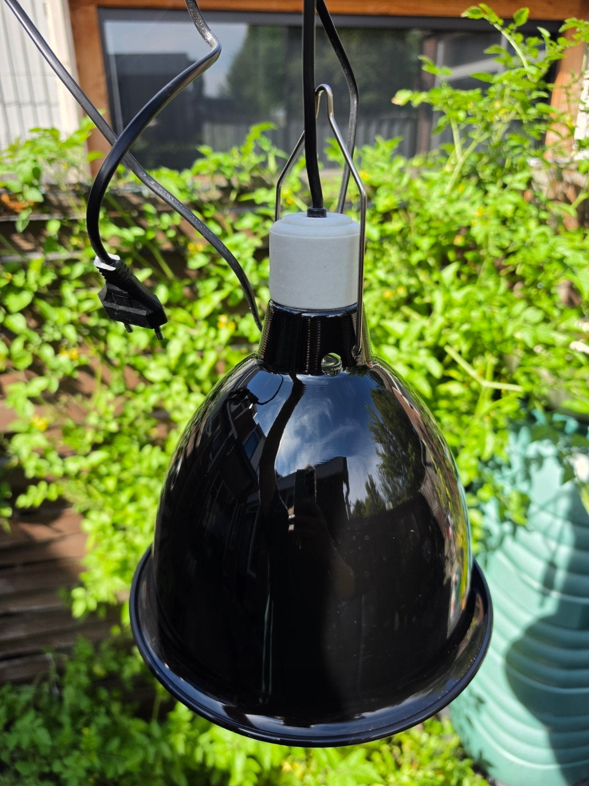 Zoo Med Deep Dome lamphouder, UVB of warmtelamp, max 200wa, Ophalen of Verzenden, Zo goed als nieuw, Verlichting
