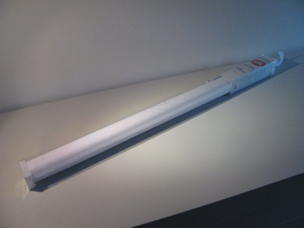 Lichtdoorlatend rol gordijn ~ wit, Overige merken, Wit, Nieuw, Ophalen of Verzenden