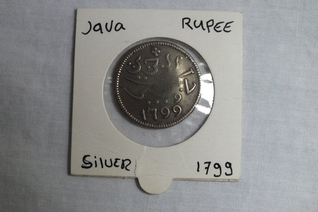 Zilveren rupie Java., Zilver, Koningin Wilhelmina, Losse munt, Overige waardes