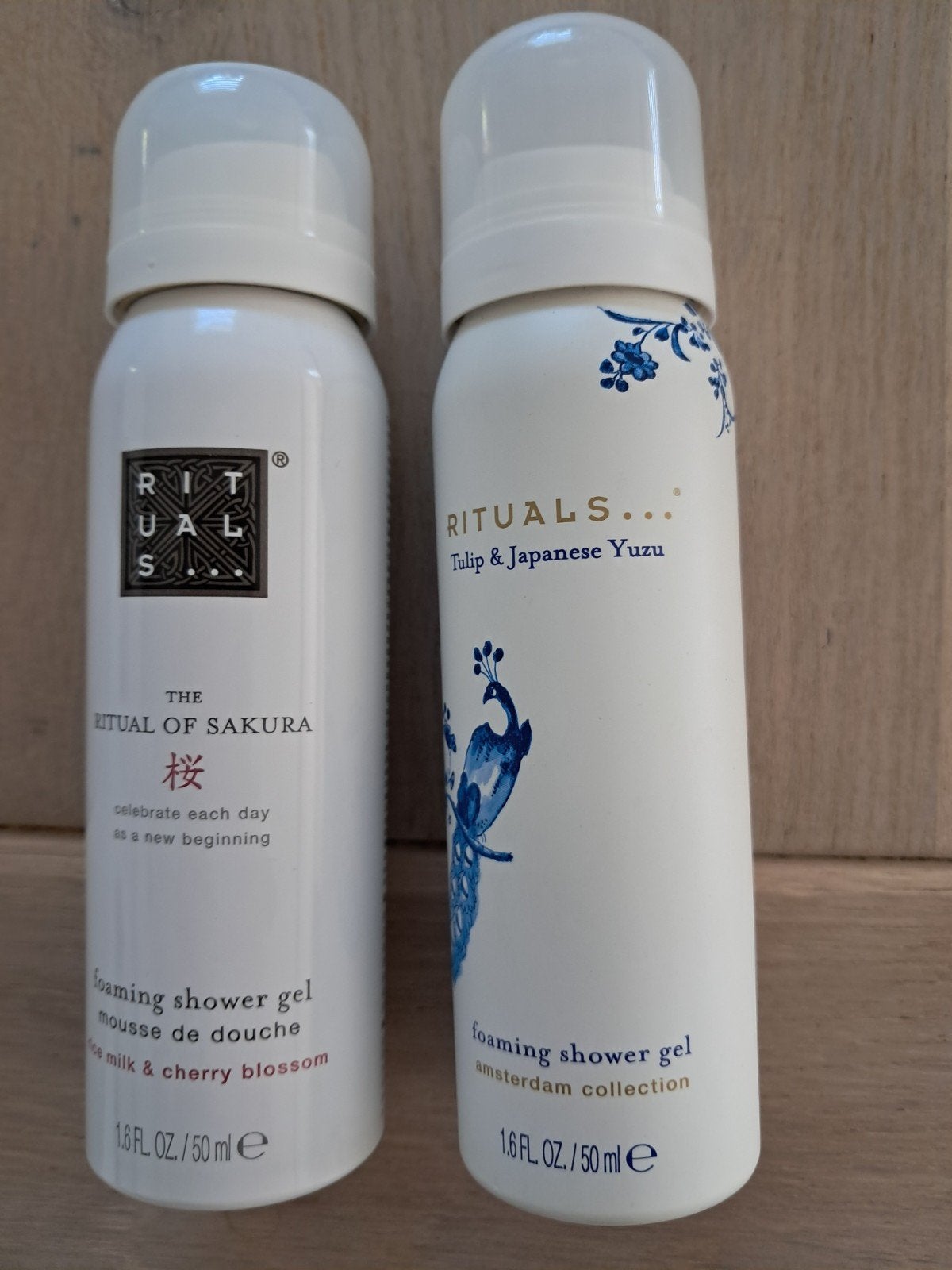 2 Rituals mini showerfoam.  Ophalen., Ophalen, Nieuw