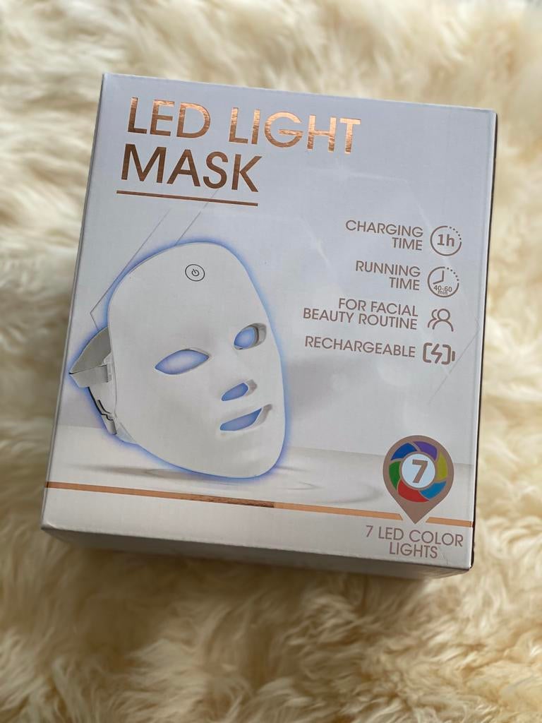 Led masker, Sieraden, Tassen en Uiterlijk, Uiterlijk | Gezichtsverzorging, Ophalen of Verzenden, Nieuw, Gehele gezicht
