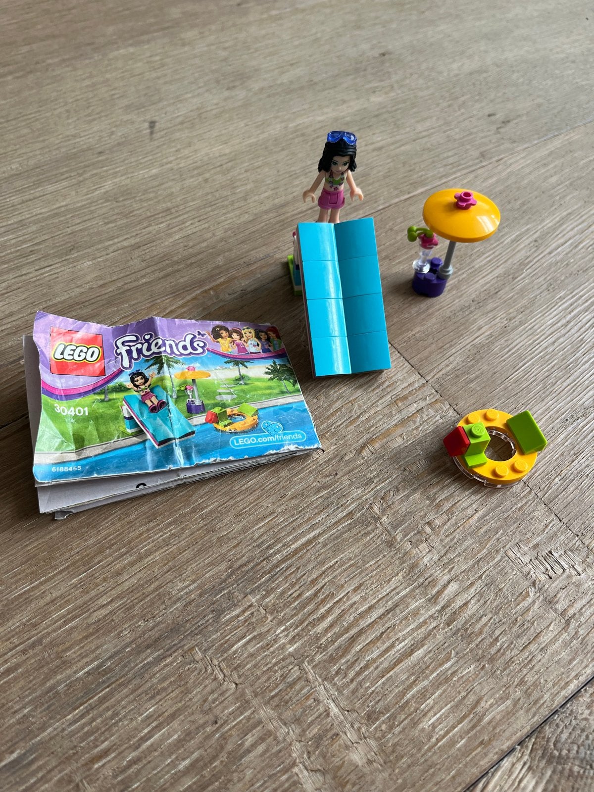 Lego Friends 30401 Waterglijbaan met Minifiguur, Gebruikt, Lego, Friends, Ophalen of Verzenden